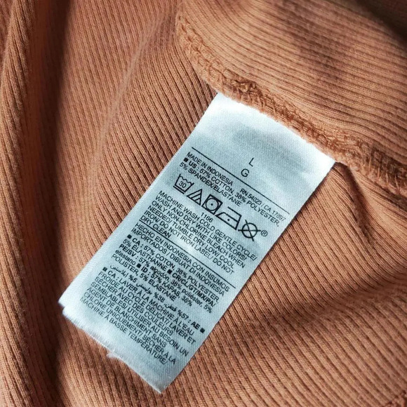 Old Navy Ribbed Floral Casual Boho Tee Shirt Top Size Large - Picture 10 of 11